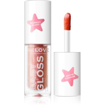 Revolution Relove Baby Gloss Shimmer Luciu de Buze sclipitor - imagine 2